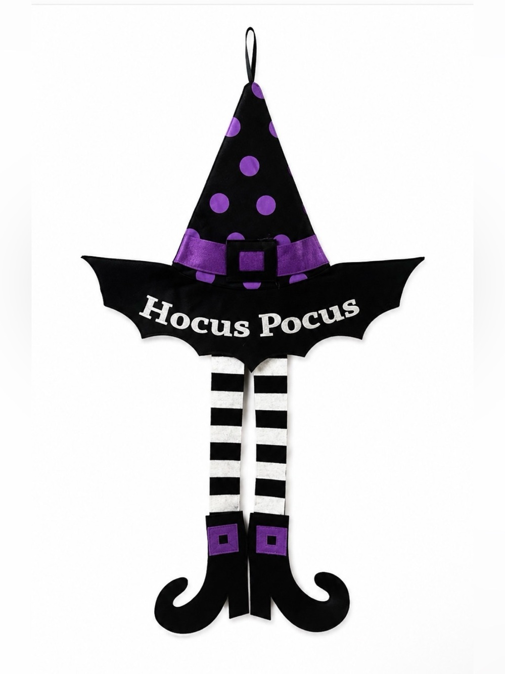 Hocus Pocus Witch Hat Wall Hanging